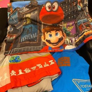 Mario Brothers Full Size Sheet Set
